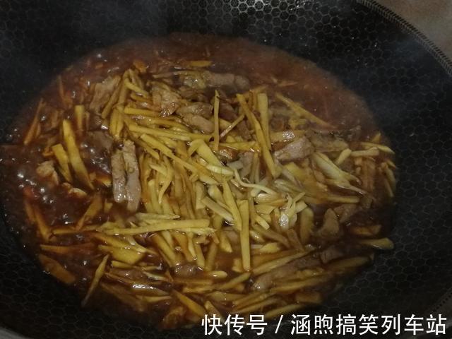 咸肉|吃多了油腻的食物？来尝尝“笋丝小炒”：解腻爽口，做法简单