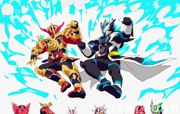 假面骑士|假面骑士圣刃漫画图：机车吐槽毫无存在感，飞羽真想用全开者形态