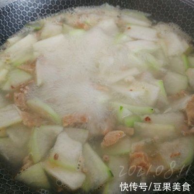 姜粉|吃了这碗虾油肉碎冬瓜汤，一口下肚感觉超暖