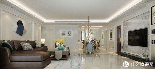 新家|35岁阿姨的新家火了,美式风格超温馨,224平米的空间敞亮又大气