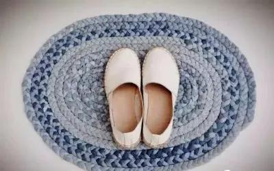 教程|家里的旧牛仔,不用扔,巧利用改造成地毯,美观又实用!附教程