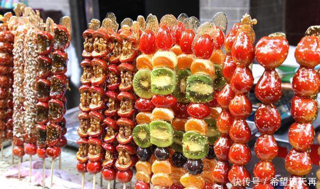 冰糖葫芦|万物皆可糖葫芦东北“硬核”糖葫芦,你敢试试吗