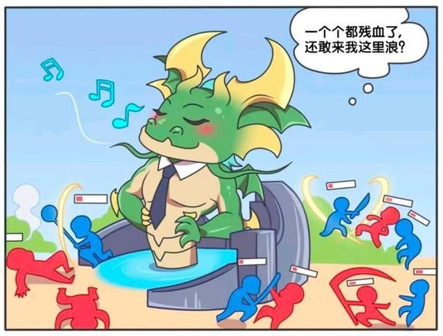 霸气|王者荣耀漫画：暗影主宰霸气侧漏，这就是顶级野怪的王者气势？