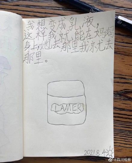 小女孩$可可爱爱！小女孩的日记本太治愈了