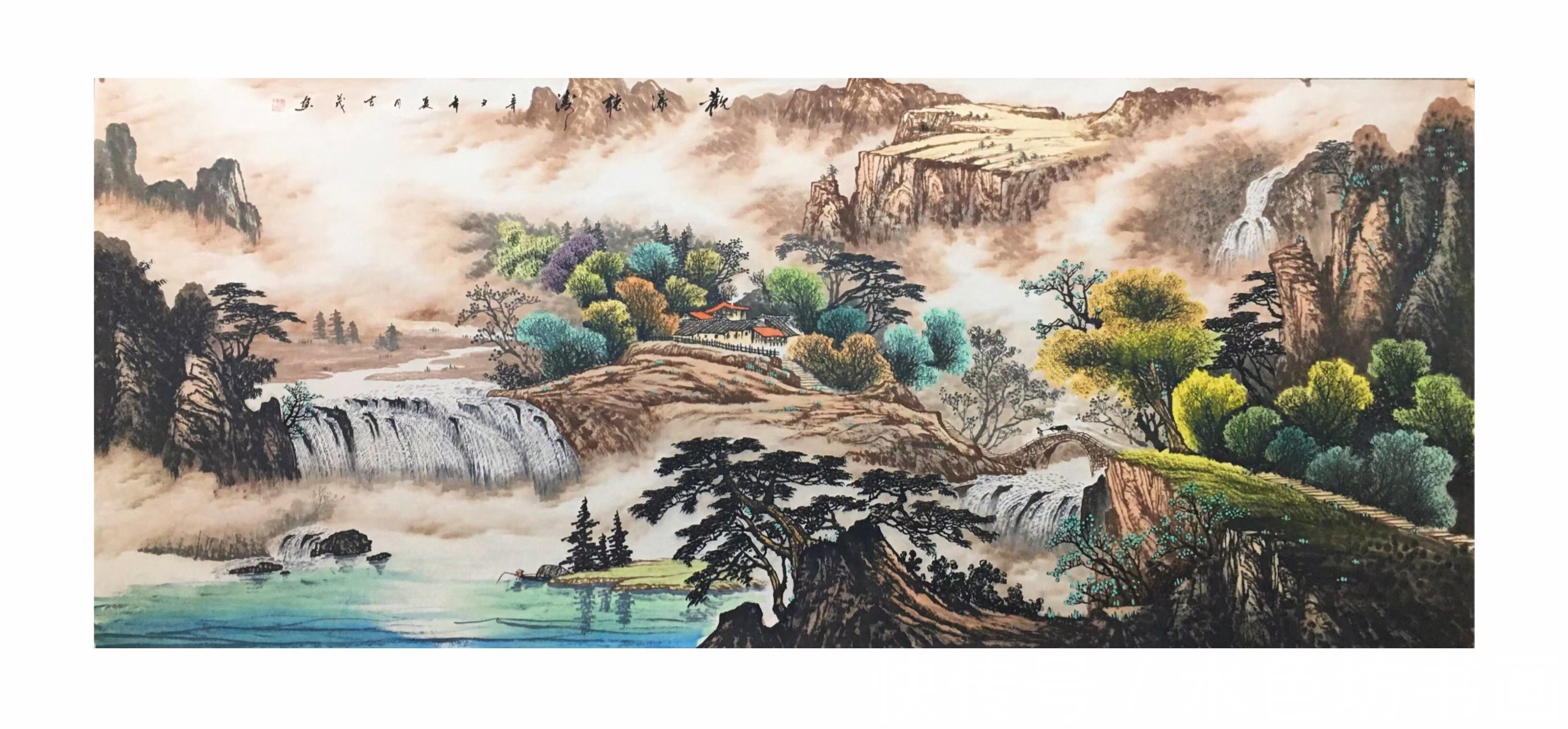 画家|画家专栏 │张吉茂——赋彩古雅,韵味清远