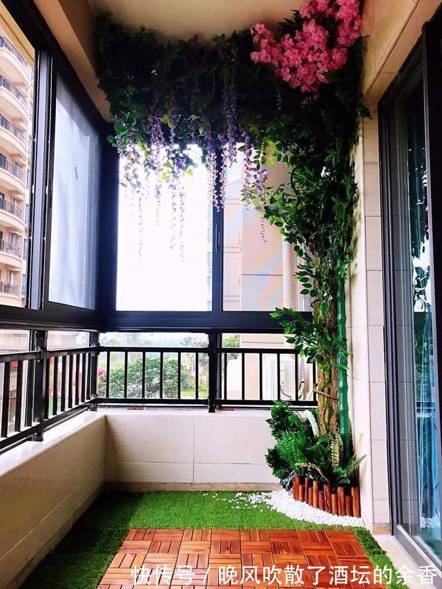 阳台|如今谁还砌红砖包阳台排水管,直接裹一圈麻绳,成本2块钱不到