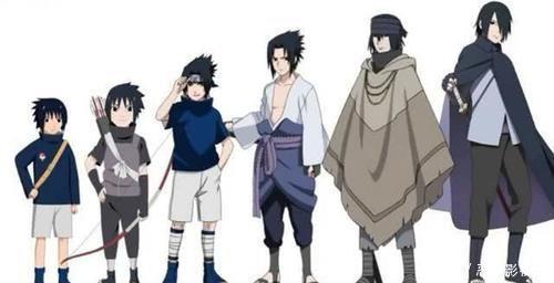 小美|《火影忍者》角色的成长史,佐助、我爱罗成功长残,雏田和纲手从小美到大