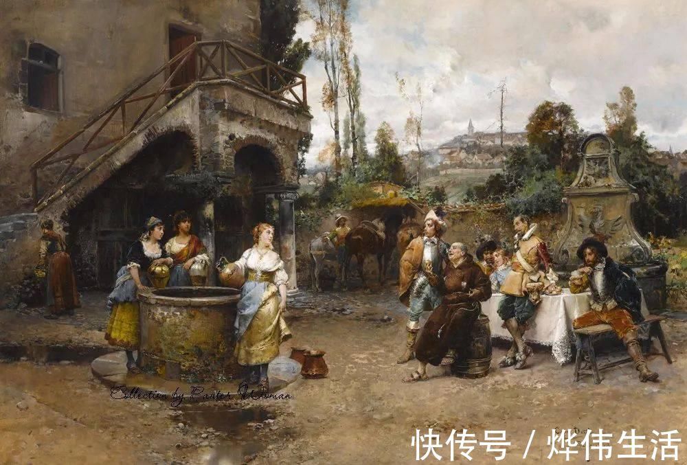 august@华丽的服饰,精美的人物,田园牧歌式的情感