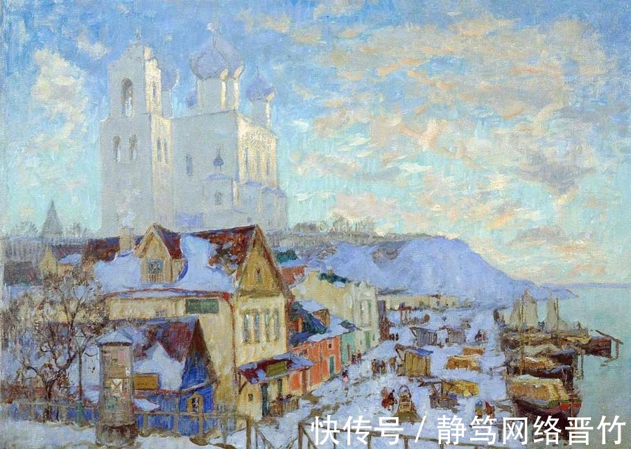 康斯坦丁|俄罗斯印象派画家,康斯坦丁诺维奇加勒巴多夫,油画作品欣赏