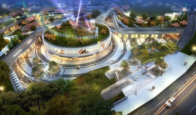 停车场|拿地4年半!金山这座63亩综合体最新进展曝光!效果图出炉
