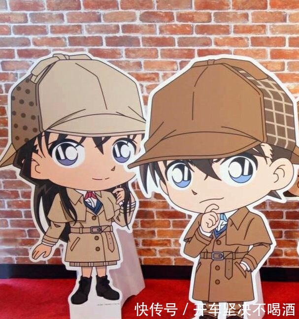 江户川柯南|名侦探柯南Q版福尔摩斯造型立牌，怪盗基德失去换装资格！