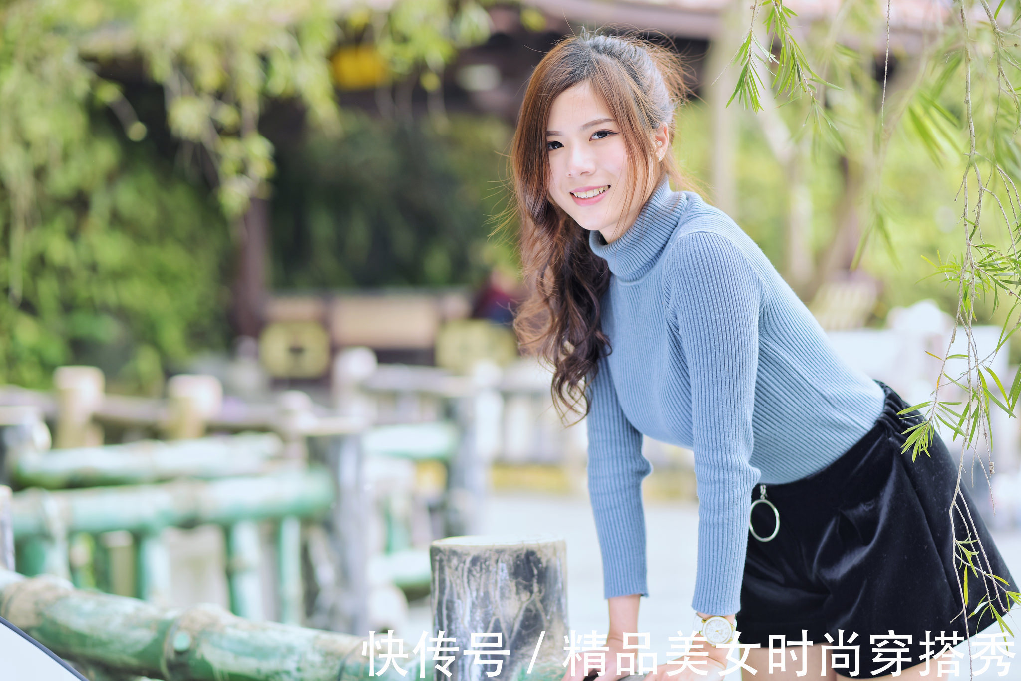 mm们|极简针织衫+短裤，尽显女性知性优雅的华丽姿态