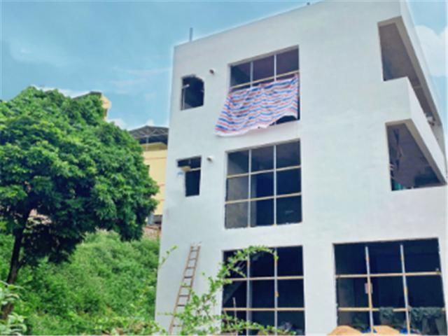 小院|姑娘在农村自己建房改造,1年后独享3层300㎡洋房!太羡慕了