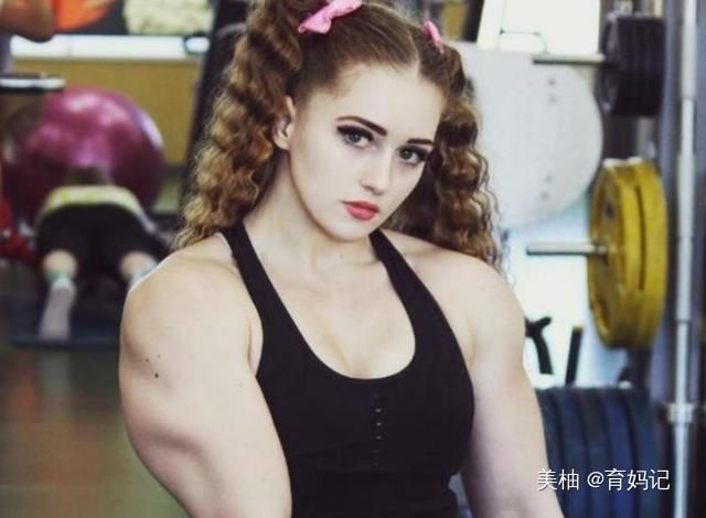 最强孕妈|“最强孕妈”怀孕6个月，全身肌肉仍旧明显，网友这是孕妈