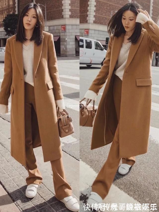 穿搭 不会穿驼色大衣的看过来,学会这4种搭配方式,既保暖又洋气