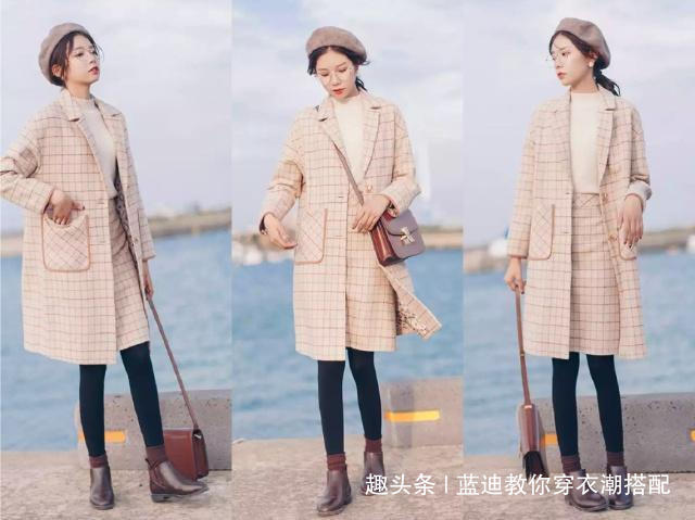 半身裙 马丁靴穿多了,换上今年很流行的切尔西短靴,搭配对了超时髦!