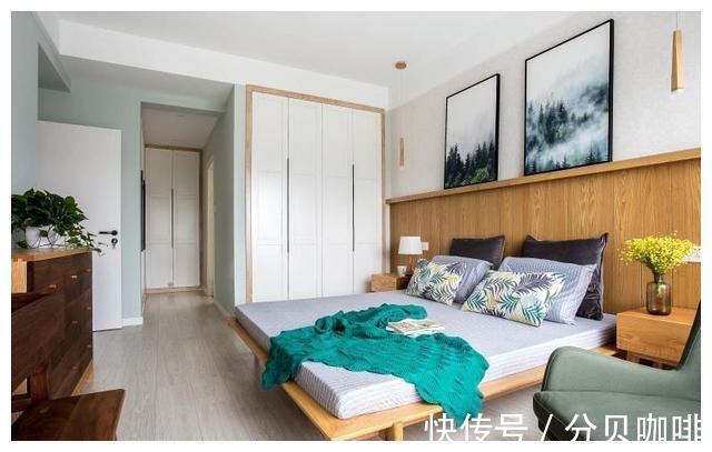森林|125平三居室,现代简约的设计,仿佛住在森林当中