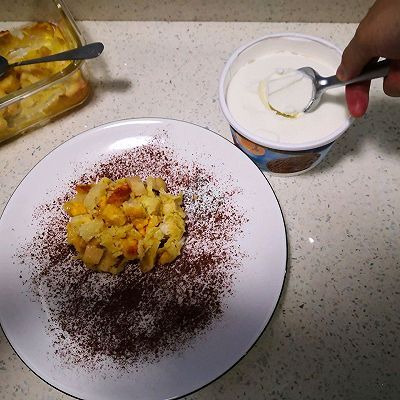 冰淇淋|焗烤苹果佐香草冰淇淋