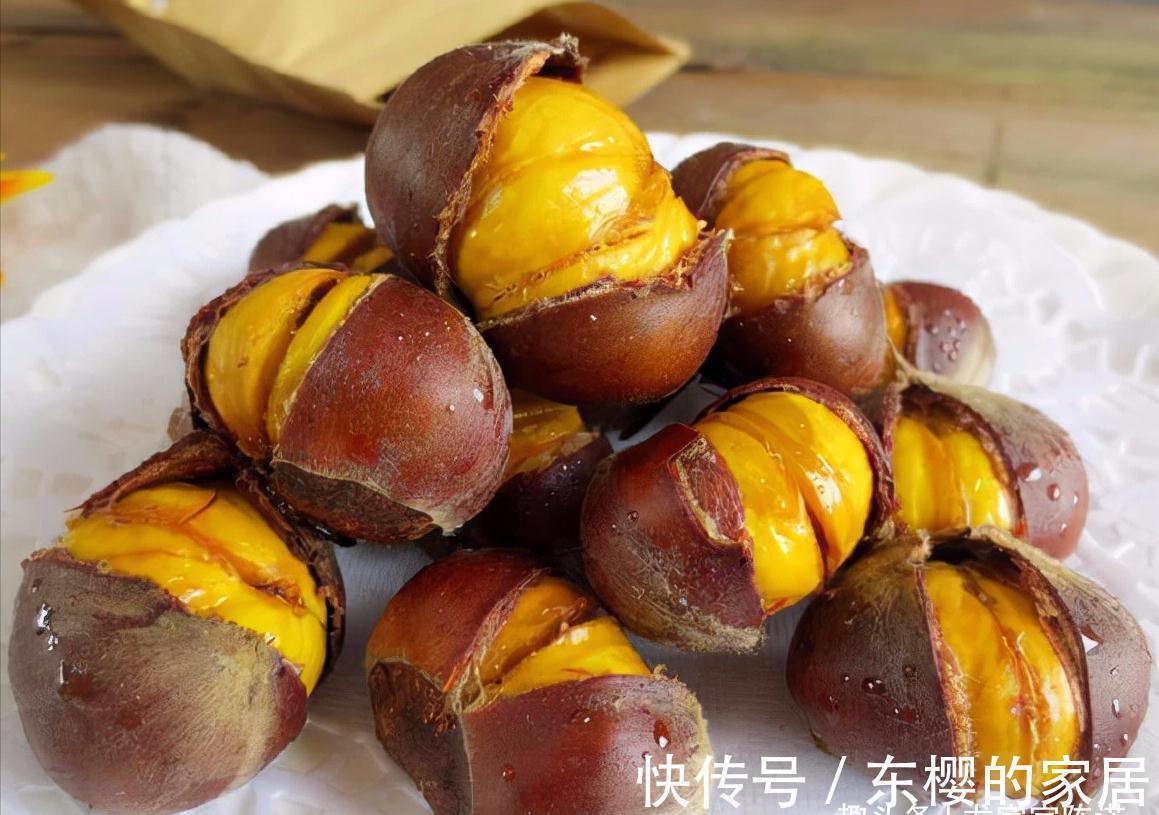 秋天吃这零食最美味，教你做香甜粉糯的板栗，比买的好吃又实惠