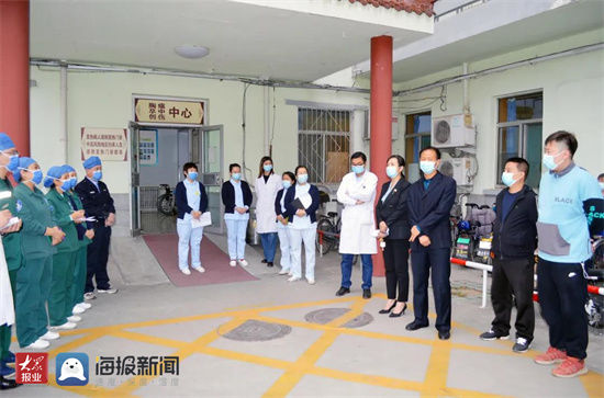 防控|淄博市中西医结合医院开展疫情防控应急综合演练