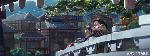 光影#光影运用十分成熟的一组插画作品!画面相当唯美值得学习借鉴!