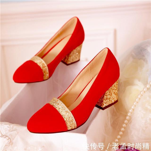 新娘鞋 我若嫁你,你愿意为我穿上一双这样的新娘鞋吗