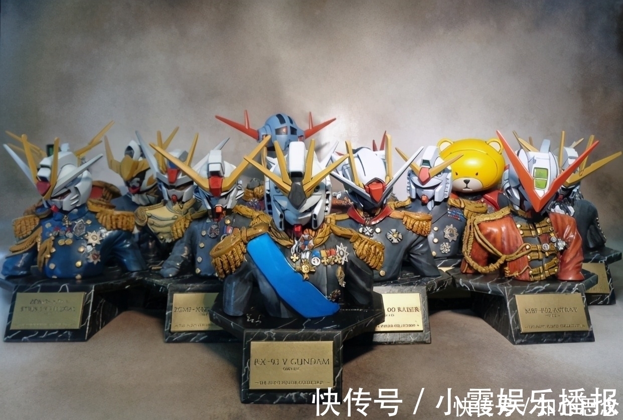 胸像|模玩控:高达拟人胸像改造,巴巴托斯、命运、独角兽哪款是你的最爱?