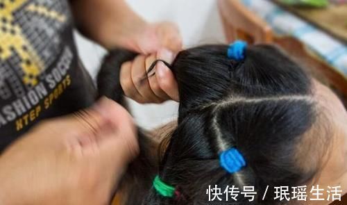发质|这几种扎头发的方式,时间越长对孩子的头皮伤害越大,你别不在意