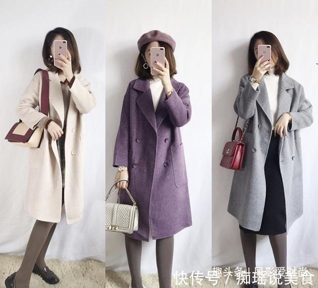 小妹妹 适合冬季的日常穿搭,36套精致女人味look,让你穿出气质女