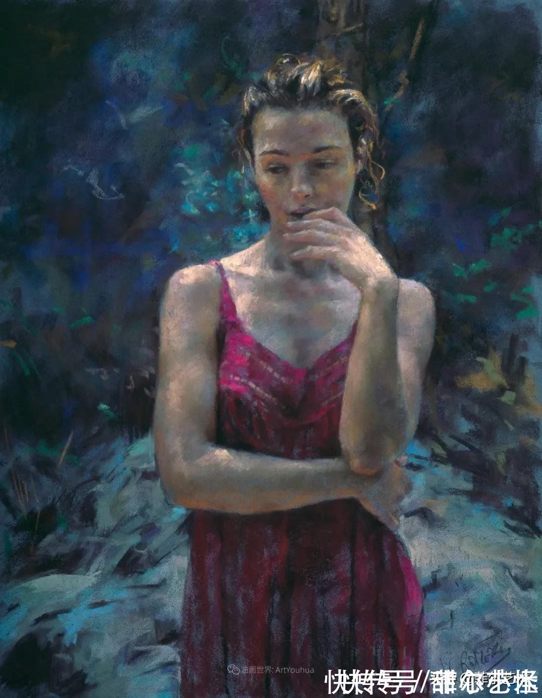 罗梅罗!婀娜多姿,美丽动人~西班牙画家维森特·罗梅罗·雷东多油画欣赏