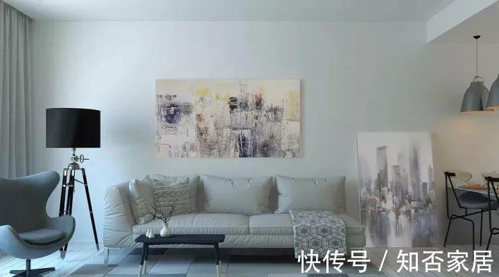 装饰|小户型家里好多地方都可以用挂画来装饰,简单又好看