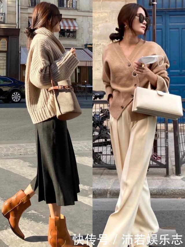 秋季大龄女性穿基础色配基础款,是质感还是老气横秋,全靠这几招