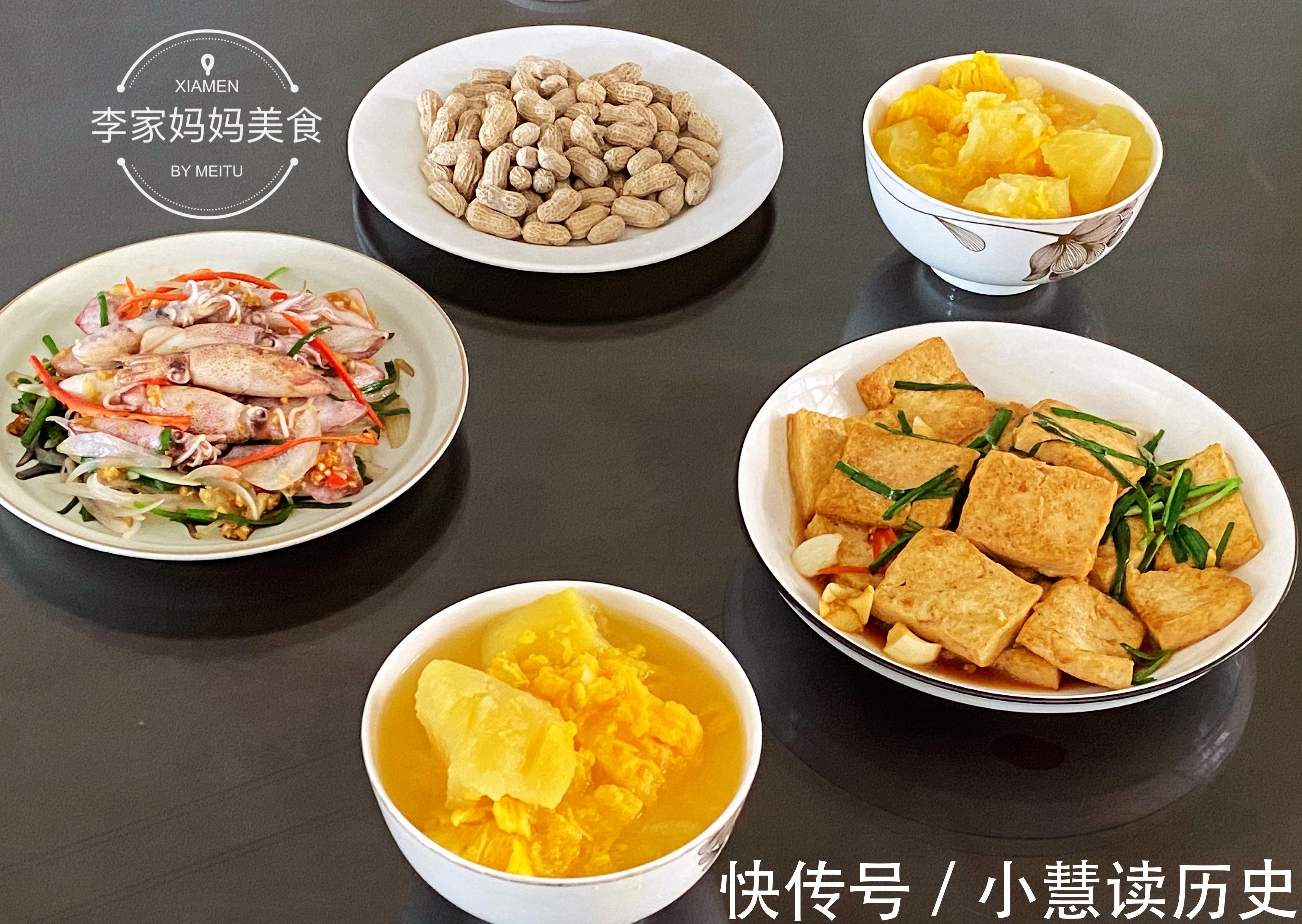 福建一家三口的午餐，火了朋友圈，网友：过日子拒绝假精致