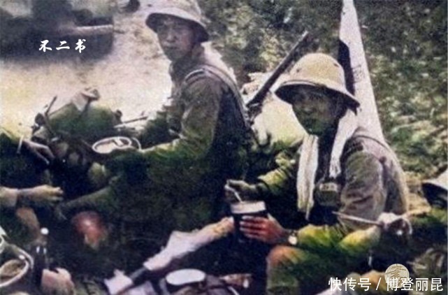侵华|上色老照片:侵华战场上真实的日军士兵,高歌时和战败时很不一样