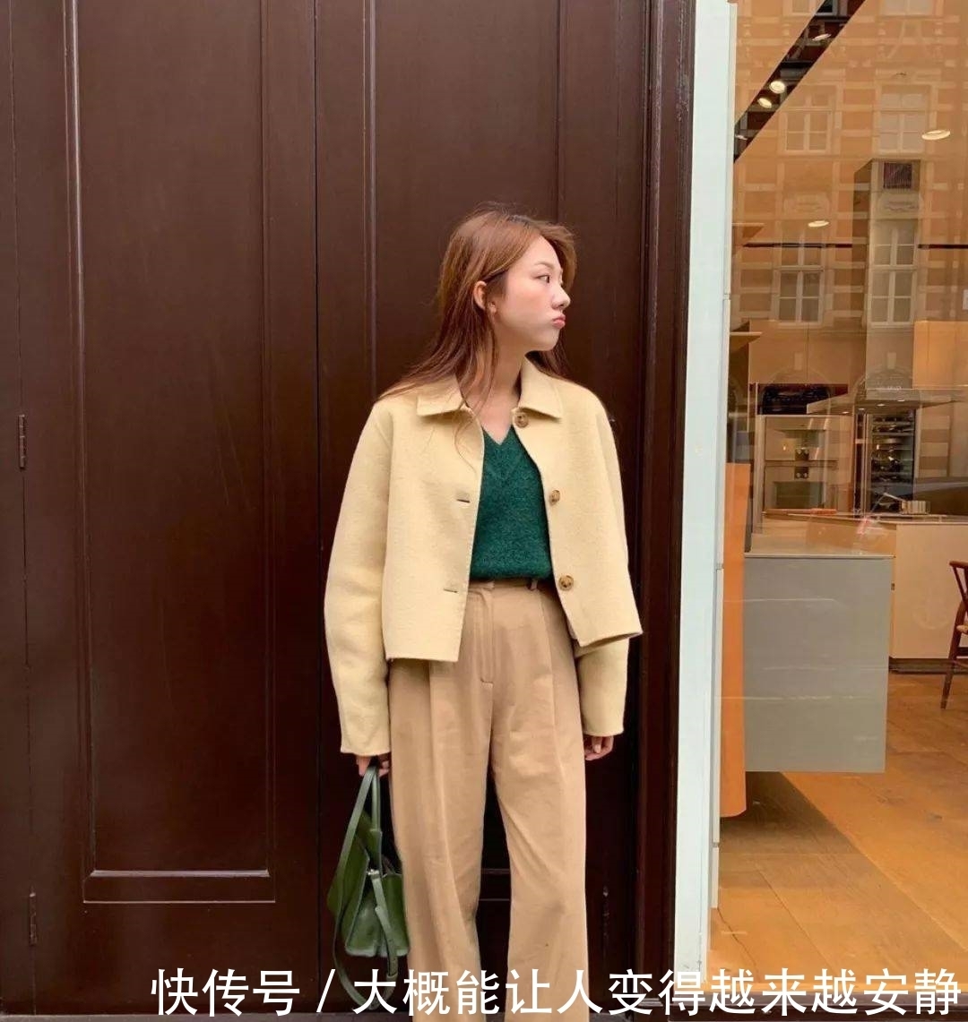 厚外套+高腰裤=冬季最火显高套路,保暖又时尚超显腿长!!