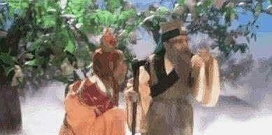 86版西游记$西游记中,为什么孙悟空只咬一口蟠桃就扔掉,背后真相叫人佩服!