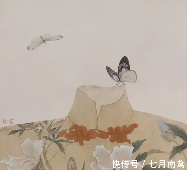 鲍莺|女性画家特有的审美情调，被她释放的淋漓尽致｜鲍莺花鸟画