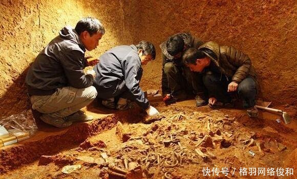 大墓被打了20米深盗洞,考古队及时赶到,出土12吨金币!