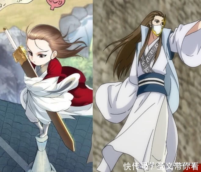 狐妖小红娘：少年与成年对比，霸业一直帅气，她却永远长不大