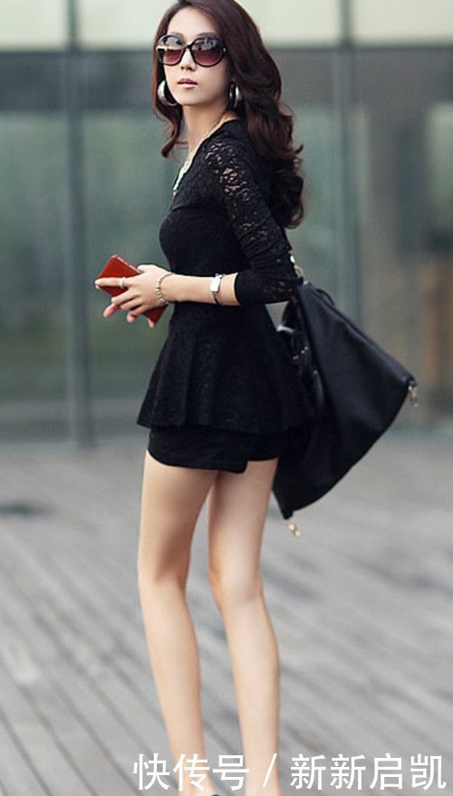 短发|街拍:短发美女的身材真好,长相成熟典雅,温婉可人