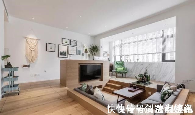 户型|60㎡小户型,地台抬高50公分后收纳能力绝了,整体效果极佳!