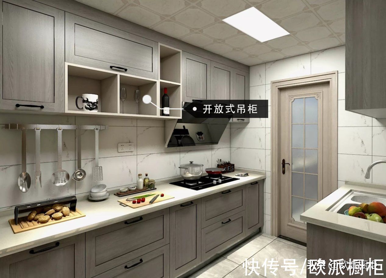 柜门|拒绝千篇一律!厨房吊柜应该这样选