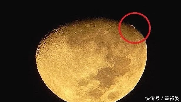 月亮 月球出现“黄金手柄”,科学家:光照角度造成,每月出现一次