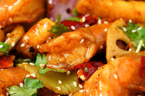 百虾宴，记得等籽虾当季的时候试试这个做法