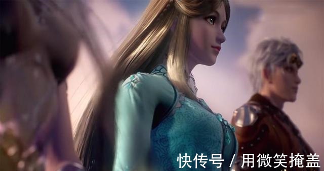 嫦娥|斗罗大陆嫦娥版小舞好惊艳,两根长辫子衬托仙气,白衣装也很绝!