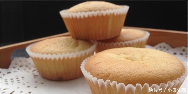 柔软|超级柔软的纸杯蛋糕,低糖美味不怕胖,一口气可以吃掉5个