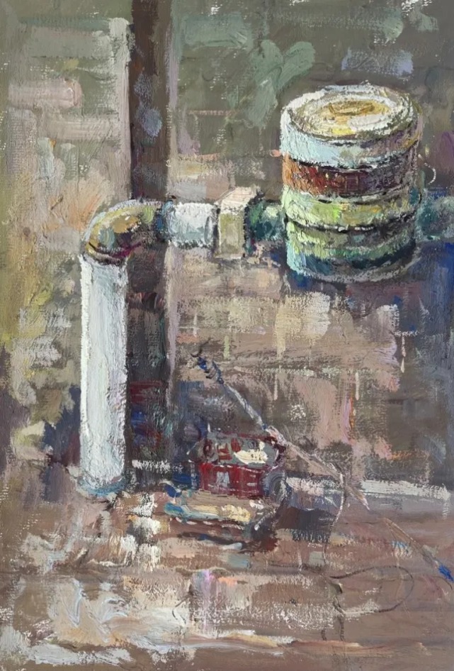 写生@"外师造化 中得心源" :20级象贤中学美术生沙湾古镇写生作品汇报展