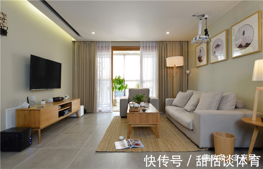 原木风|日式原木风三居,极简生活小细节,为生活带来惊喜!