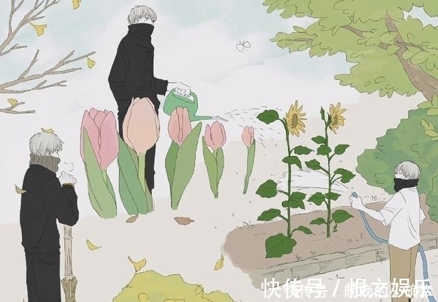 画师|咒术回战:画师绘制狗卷前辈的日常生活,如果有这样的番外太棒了