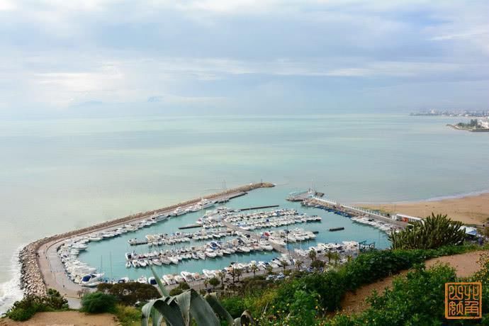 春雪|非洲最梦幻蓝白小镇,在草席咖啡馆抽水烟喝甜茶,这里的惬意不输圣托里尼